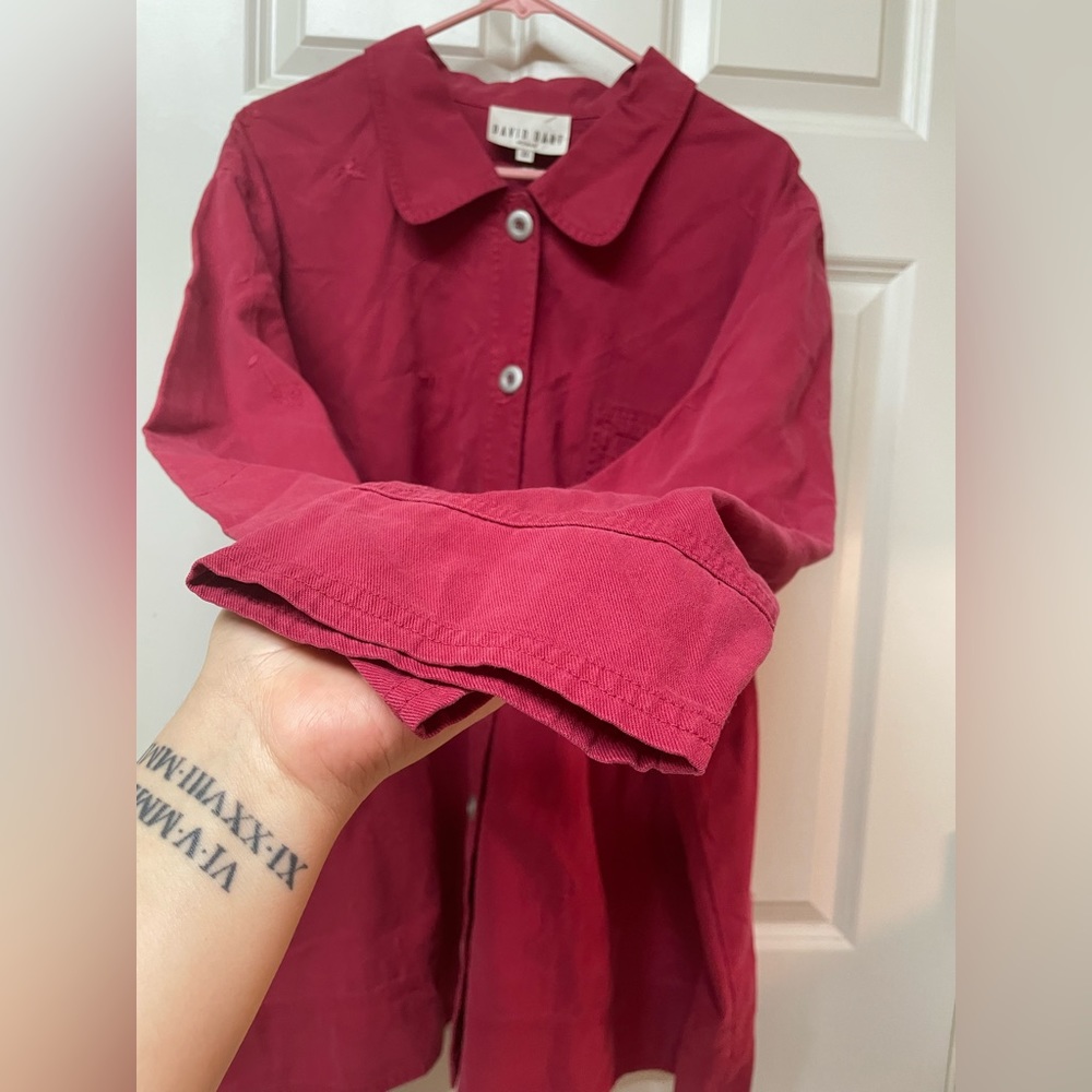 Beautiful Retro David Dart Button Down 3xl Long S… - image 3